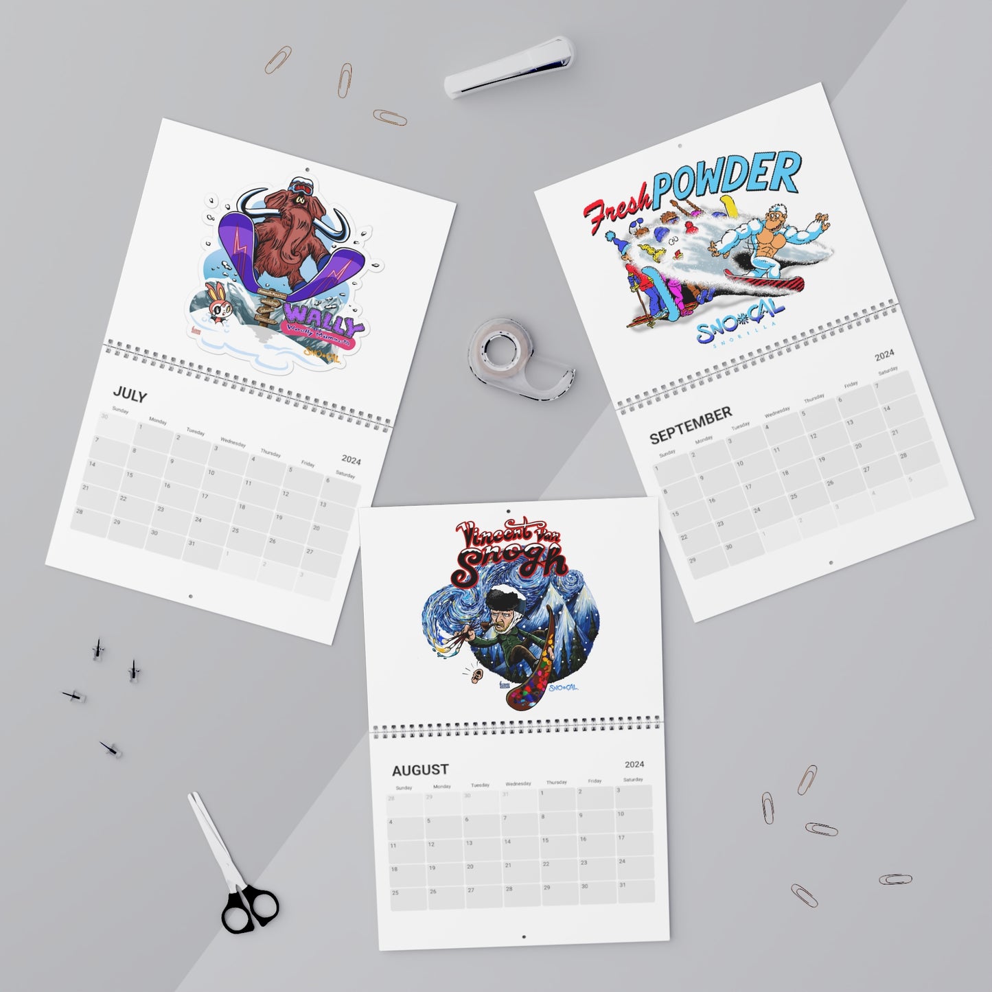 van gogh calendar van snogh