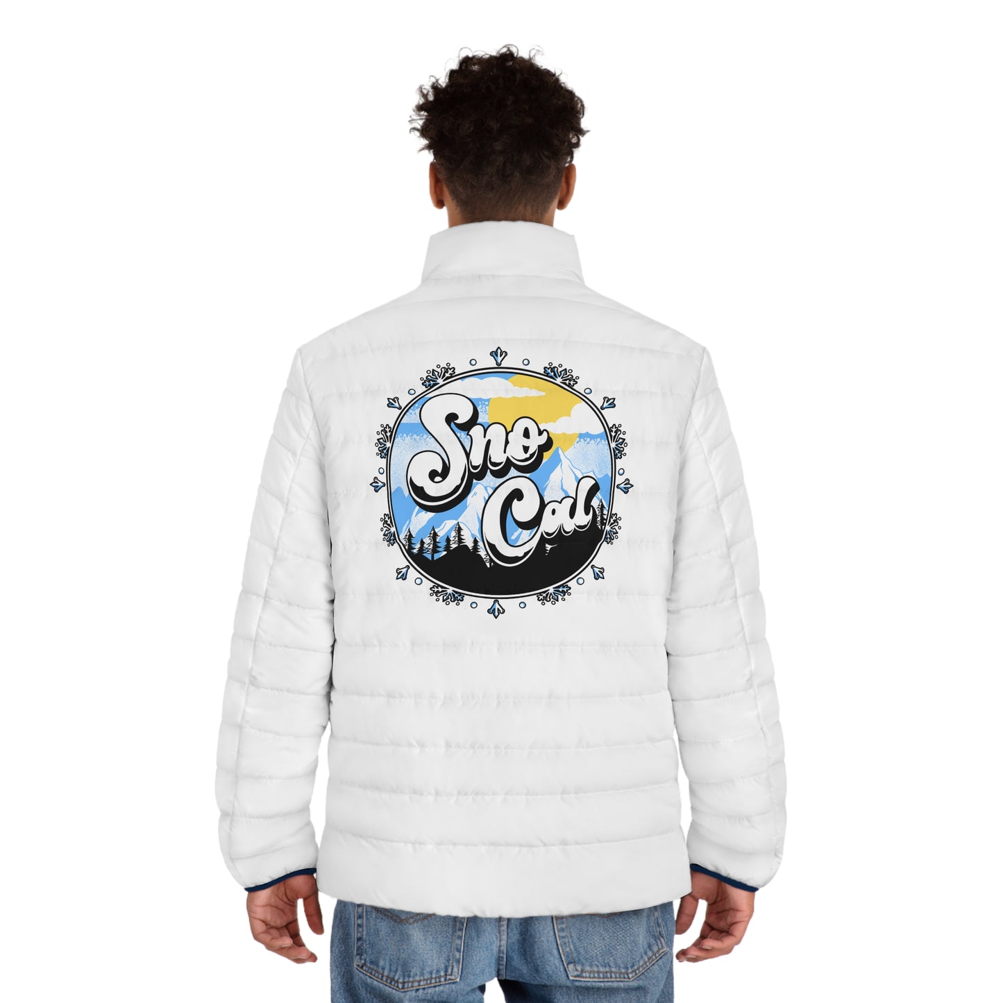 Puffer snow jacket