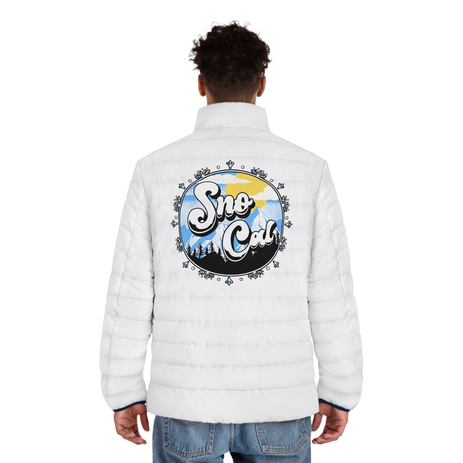 Puffer snow jacket