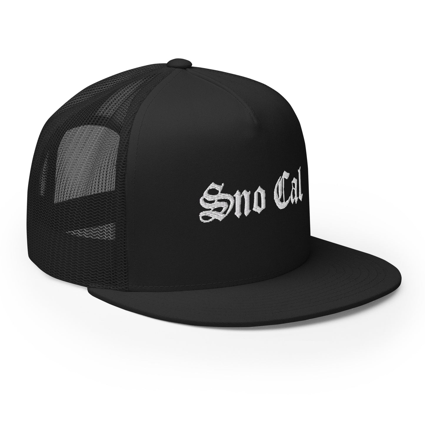 Sno Cal Old English Trucker Cap