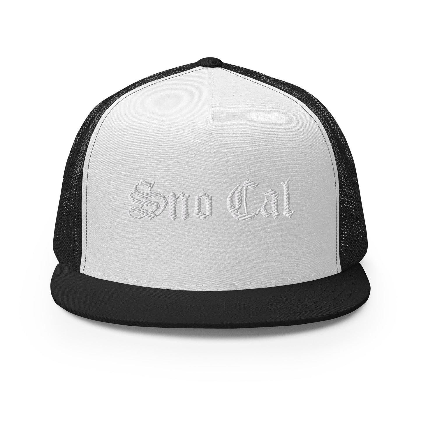 Sno Cal Old English Trucker Cap