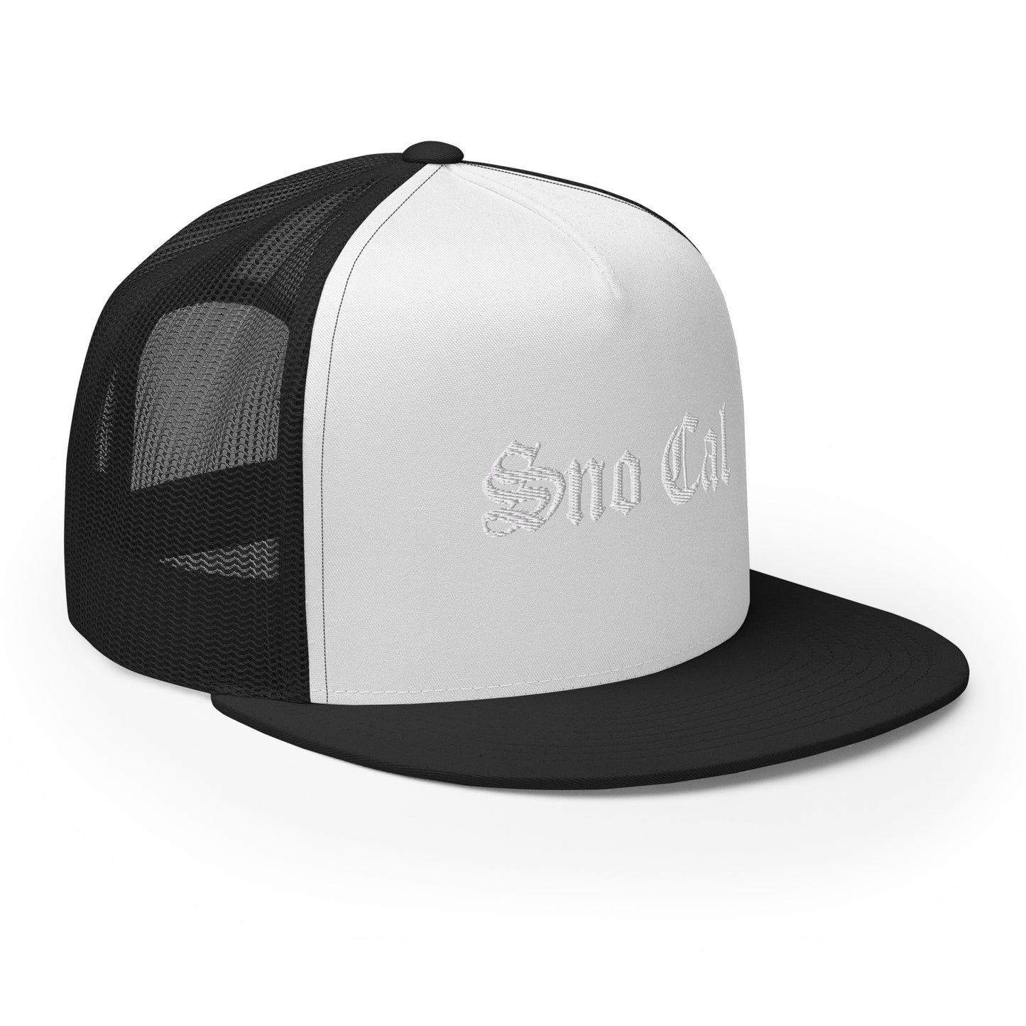 Sno Cal Old English Trucker Cap