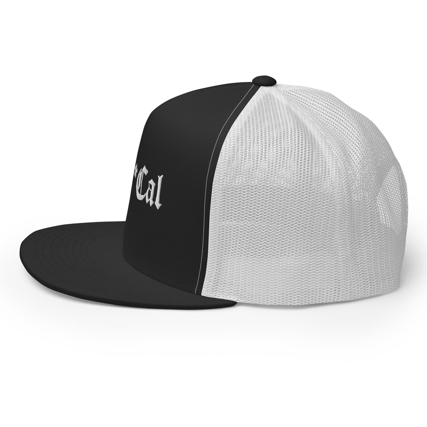 Sno*Cal Trucker Hat with Old English lettering