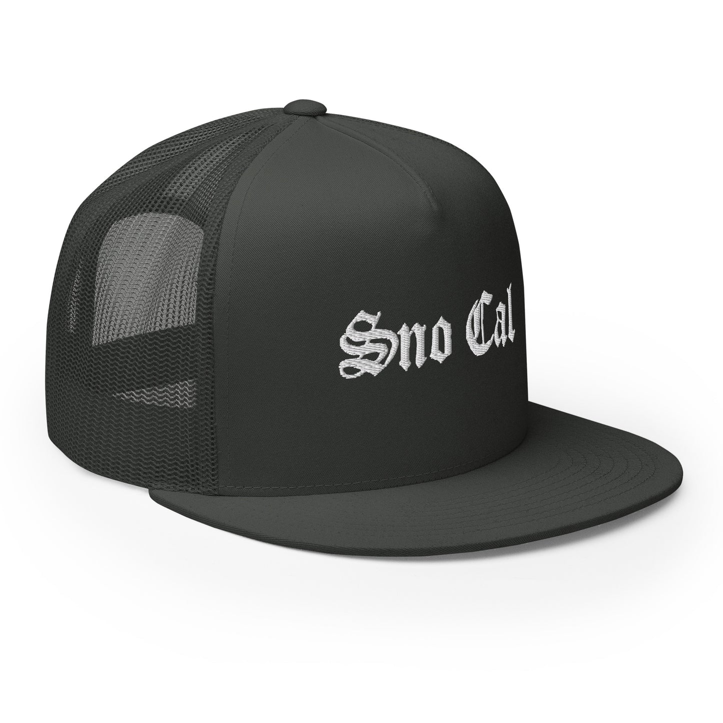 Sno Cal Old English Trucker Cap