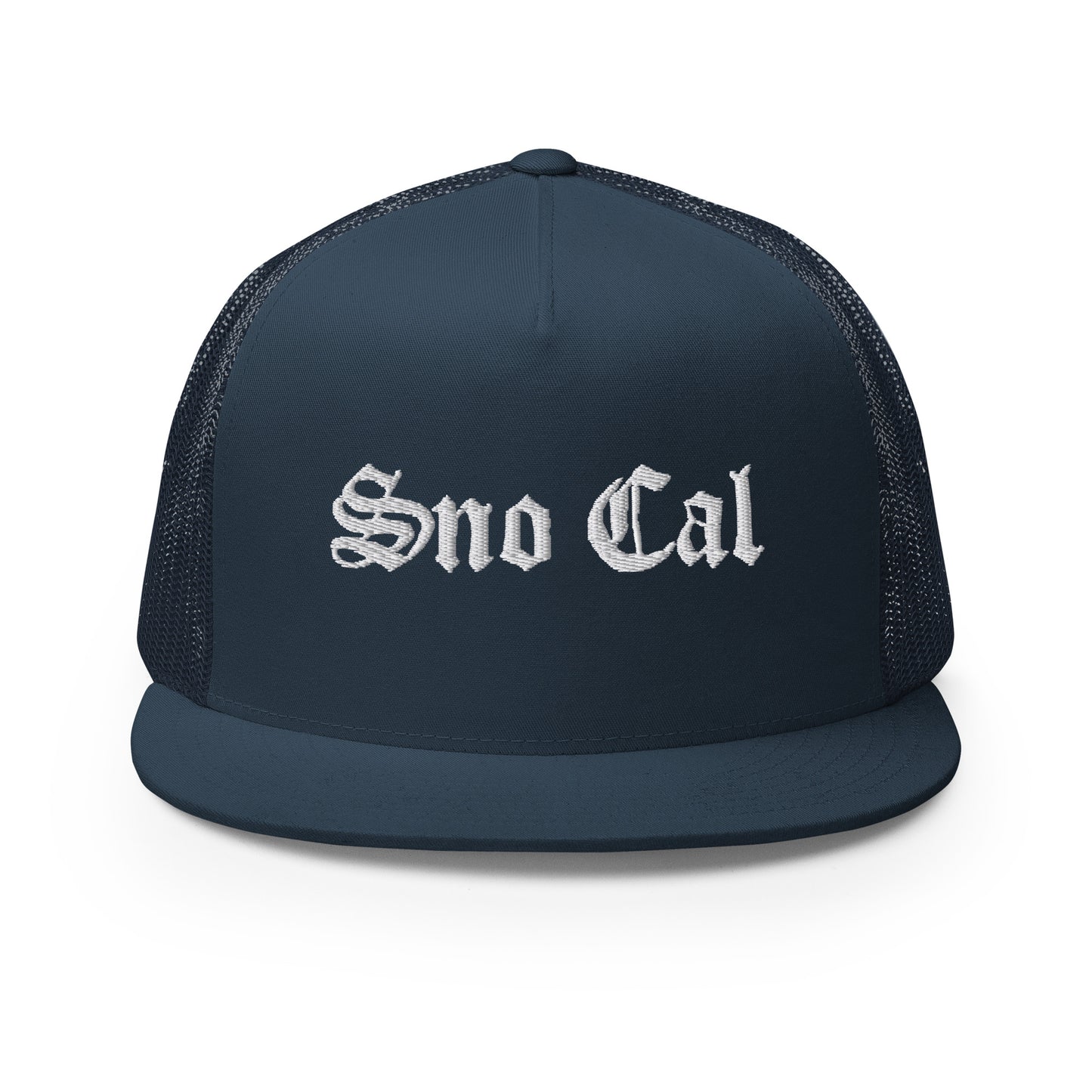 Sno Cal Old English Trucker Cap