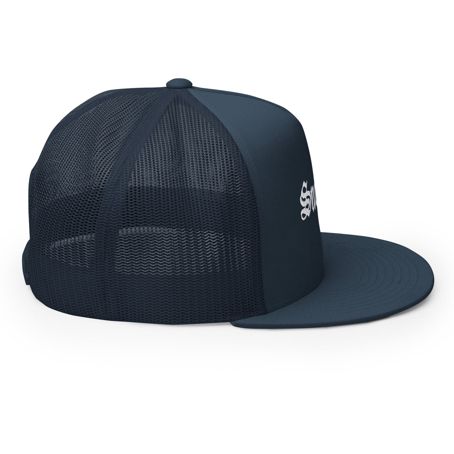 Sno*Cal Trucker Hat with Old English lettering