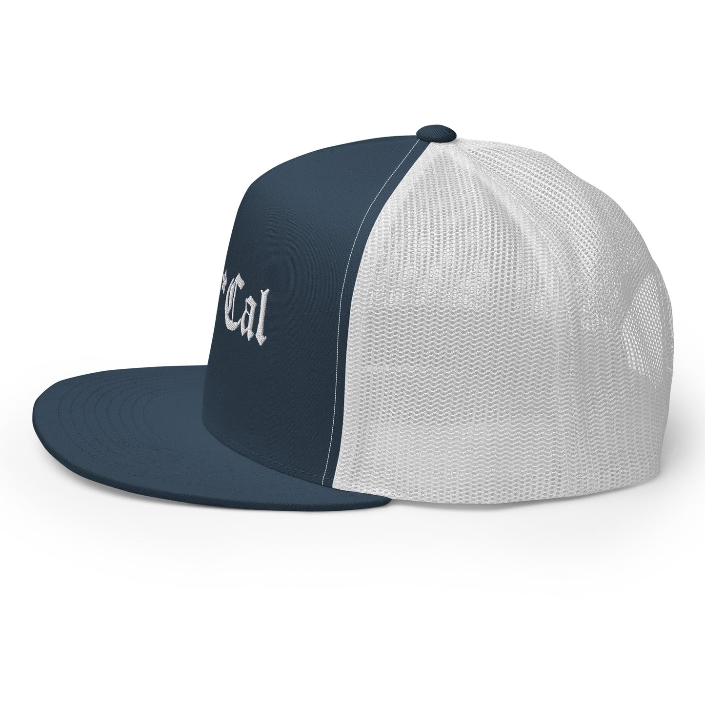 Sno*Cal Trucker Hat with Old English lettering