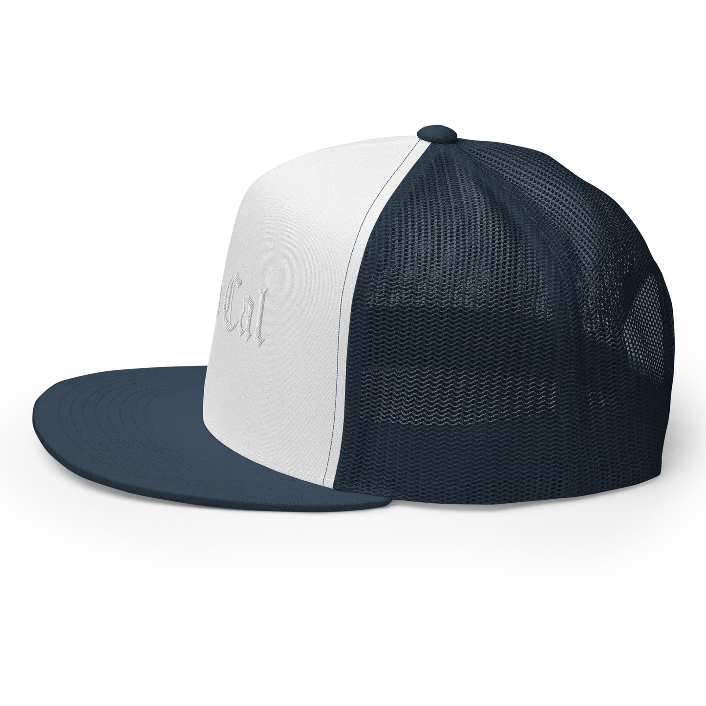 Sno Cal Old English Trucker Cap