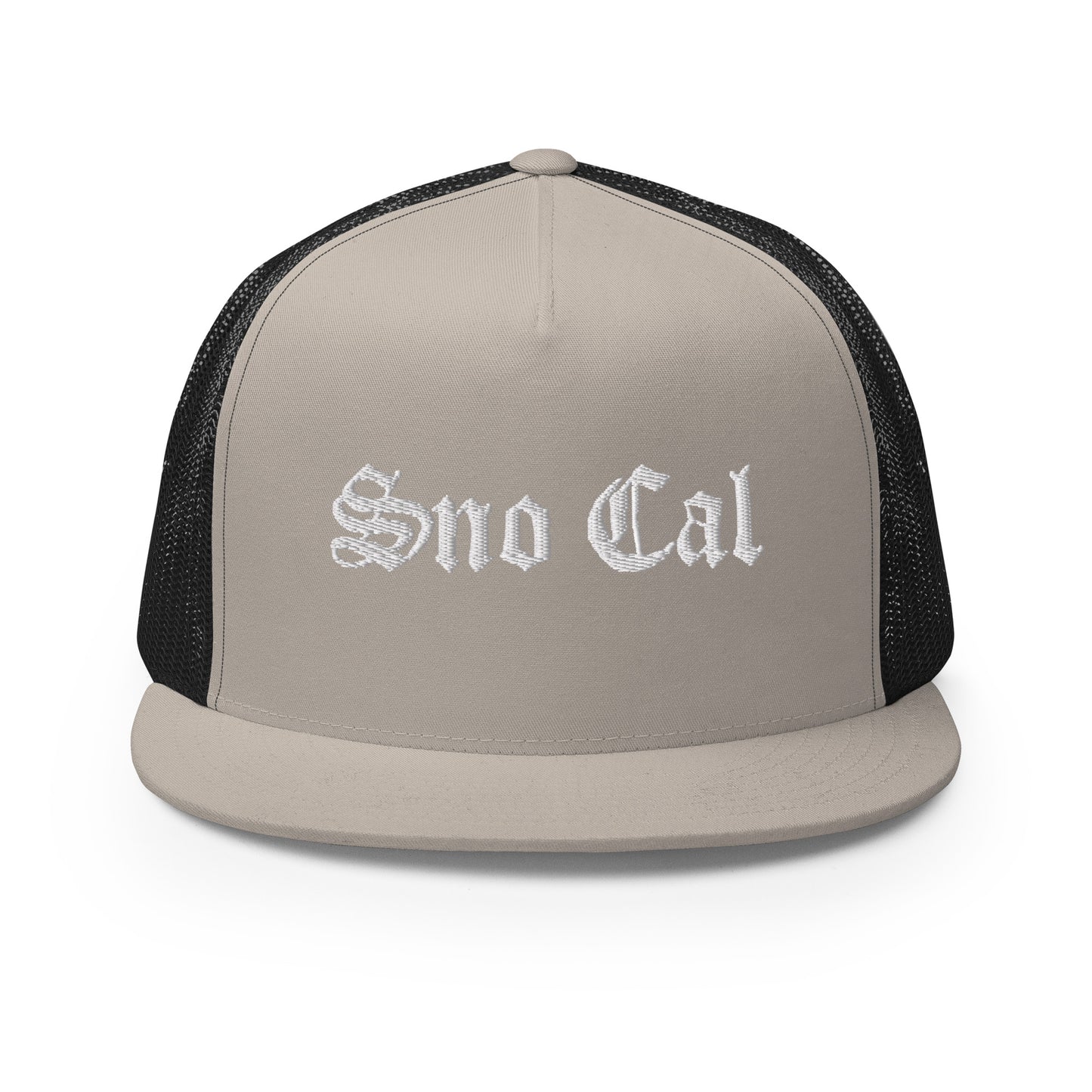 Sno Cal Old English Trucker Cap
