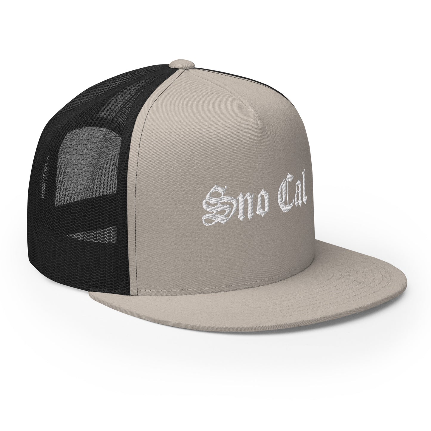 Sno Cal Old English Trucker Cap