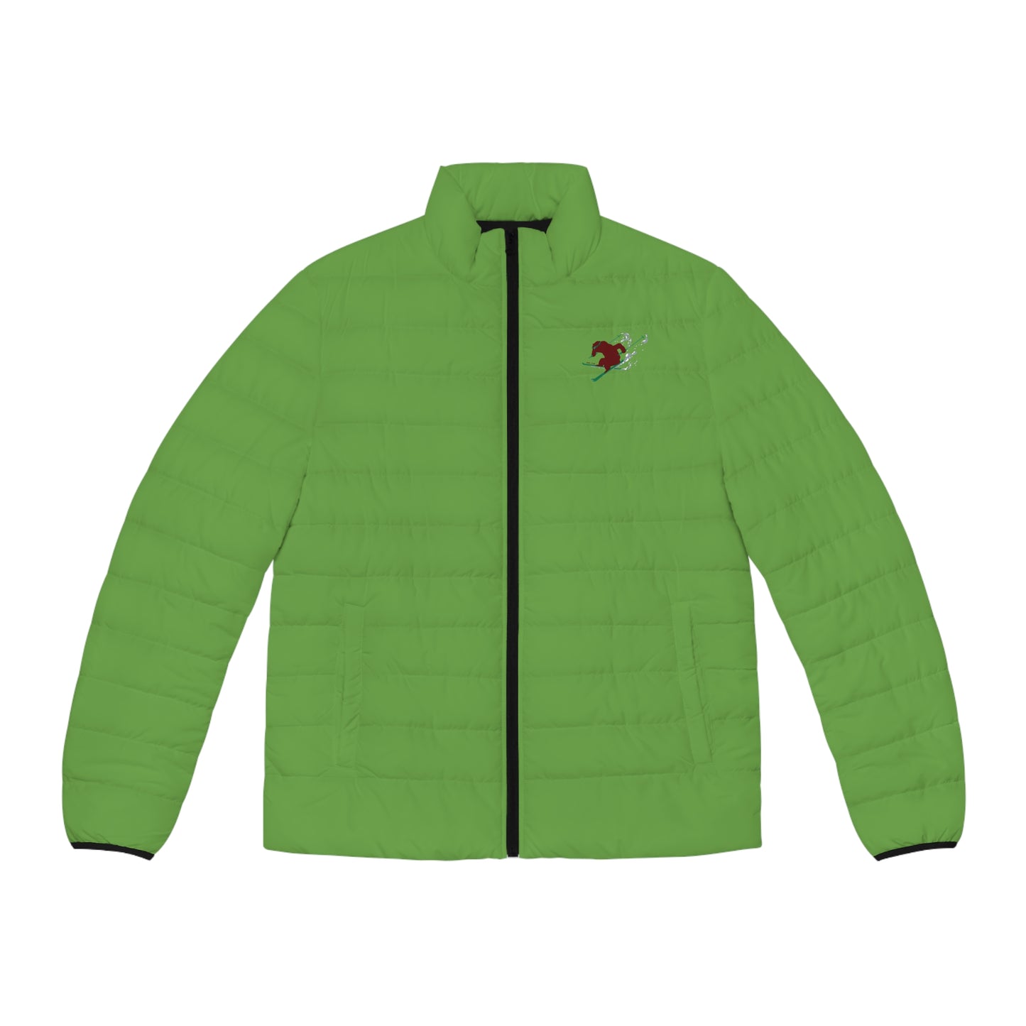 Goldie the Grizzly Men's Puffer Jacket