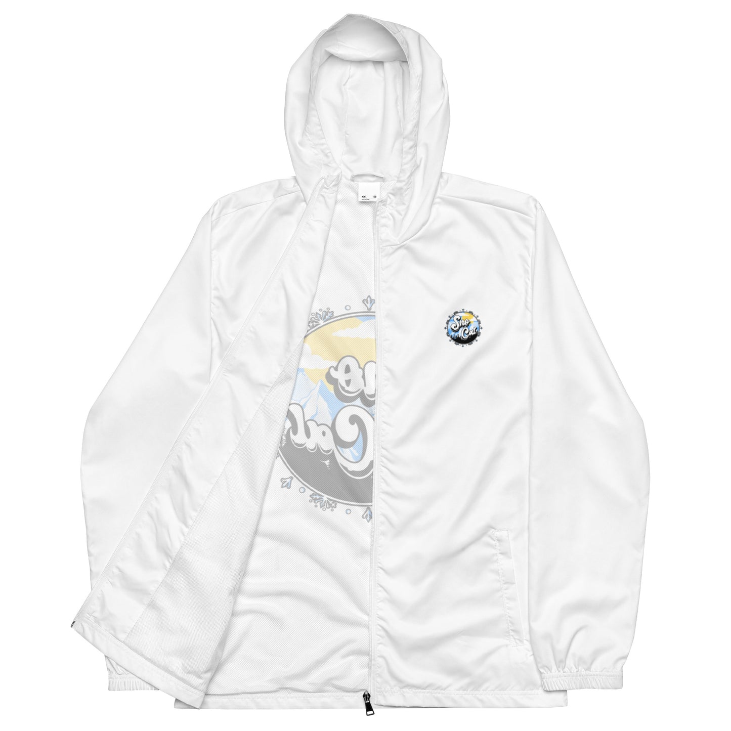 Sno Cal Circle Logo Water Resistant Windbreaker