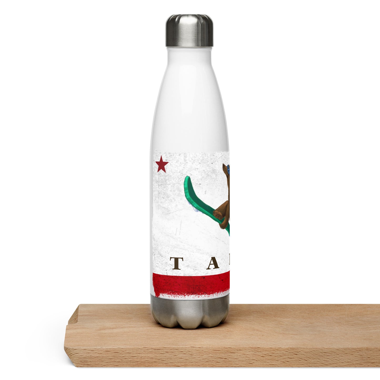 white tahoe water bottle
