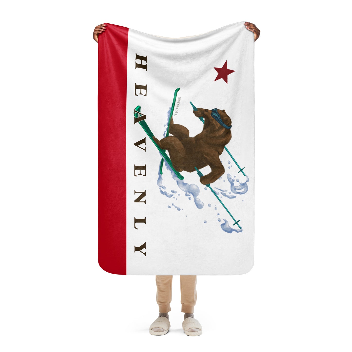 heavenly skiing blanket