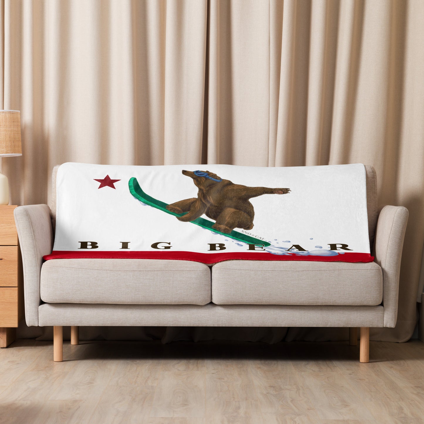 big bear snow blanket