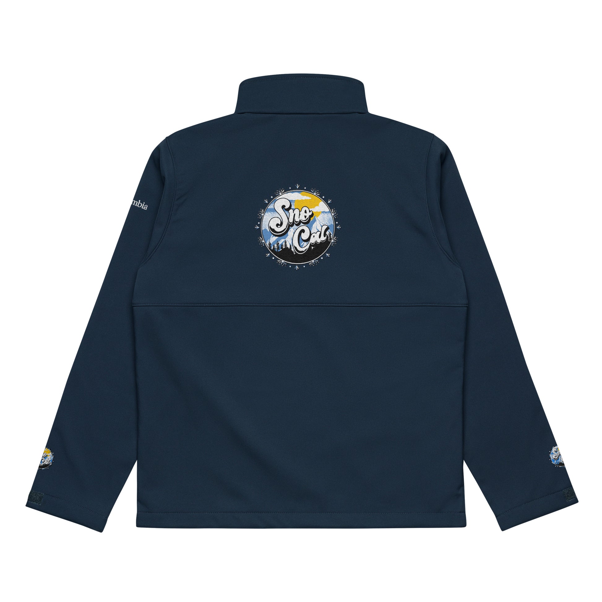 Blue Sno Cal Columbia softshell jacket