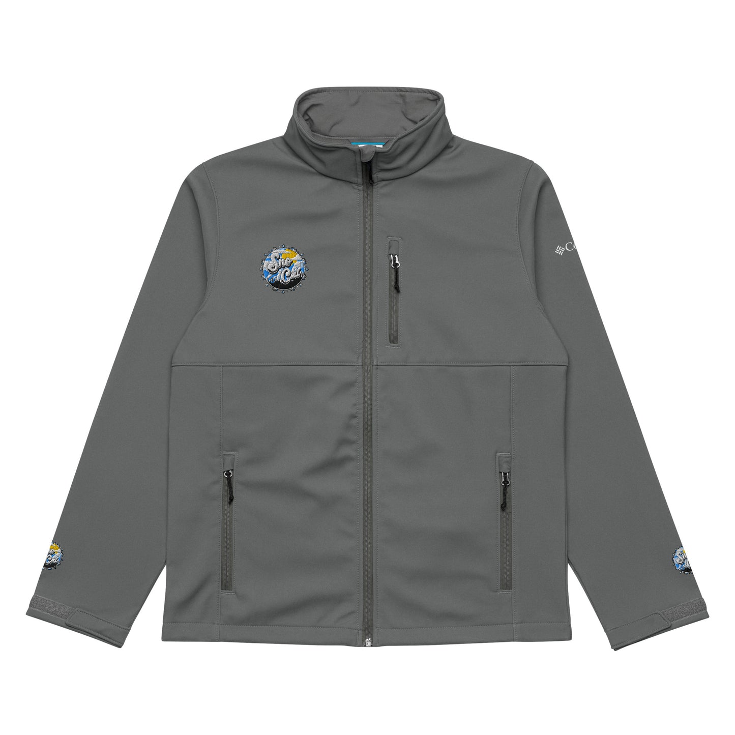 Gray Sno Cal Columbia softshell jacket