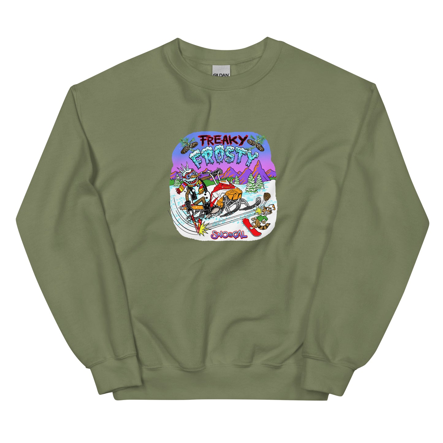 Freaky Frosty Unisex Sweatshirt