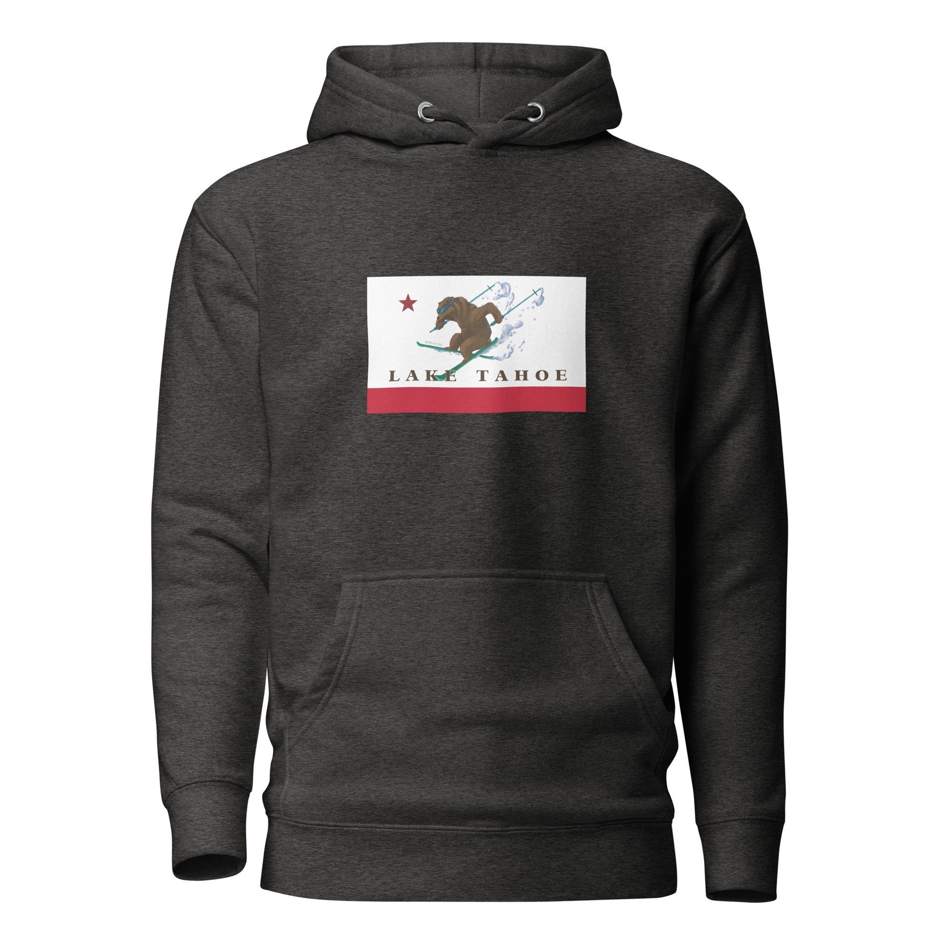 Gray Lake Tahoe Ski Hoodie