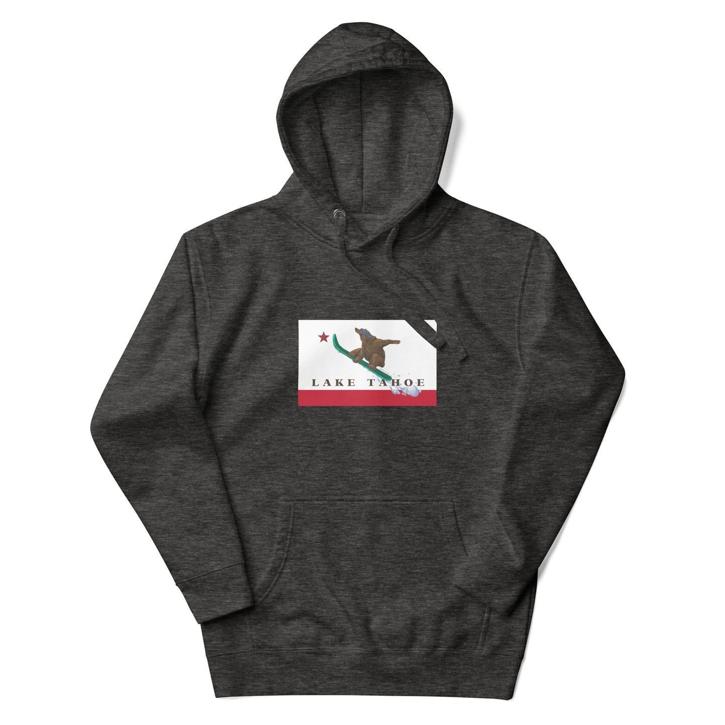 Lake Tahoe Snowboarding Grizzly Hoodie