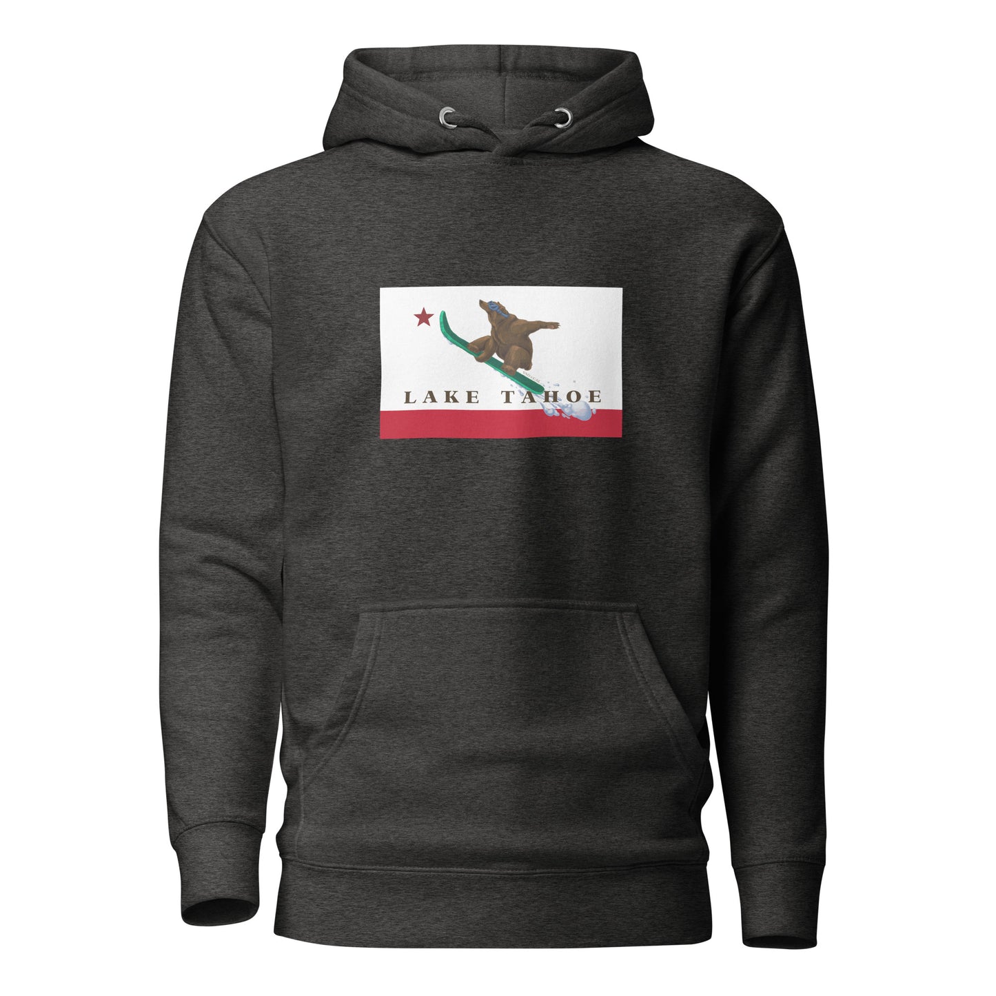 Lake Tahoe Snowboarding Grizzly Hoodie
