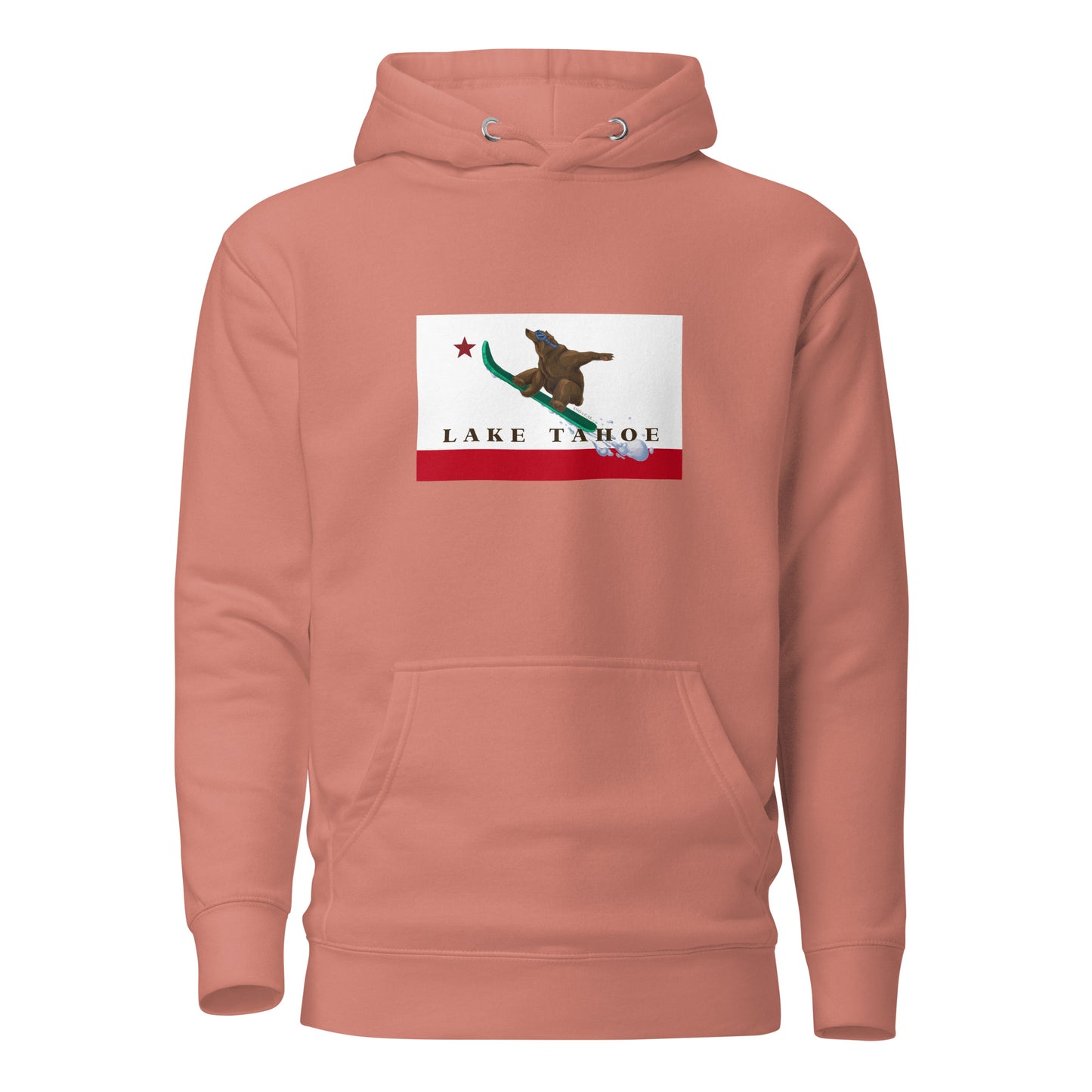 Lake Tahoe Snowboarding Grizzly Hoodie