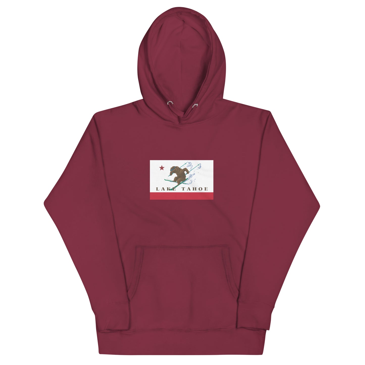 Maroon Lake Tahoe Ski Hoodie