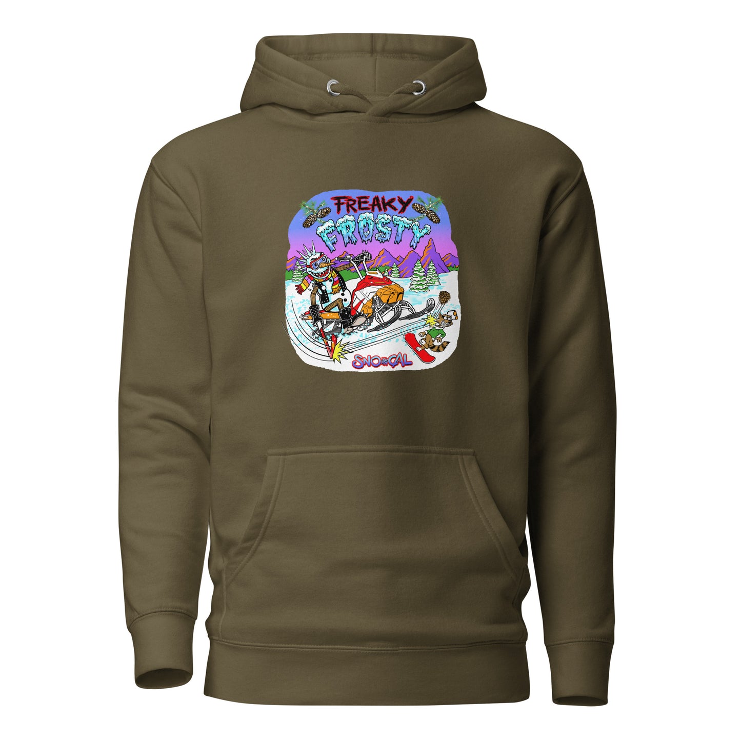 Freaky Frosty Unisex Hoodie