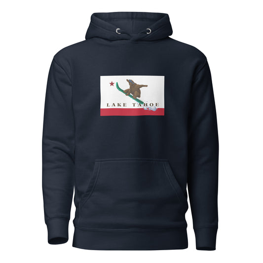 Lake Tahoe Snowboarding Grizzly Hoodie