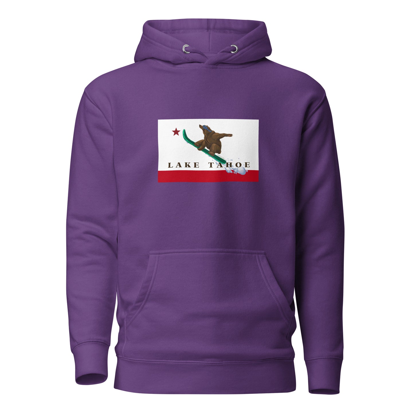 Lake Tahoe Snowboarding Grizzly Hoodie
