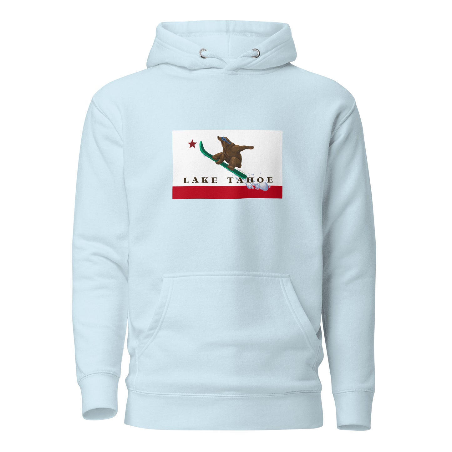 Lake Tahoe Snowboarding Grizzly Hoodie