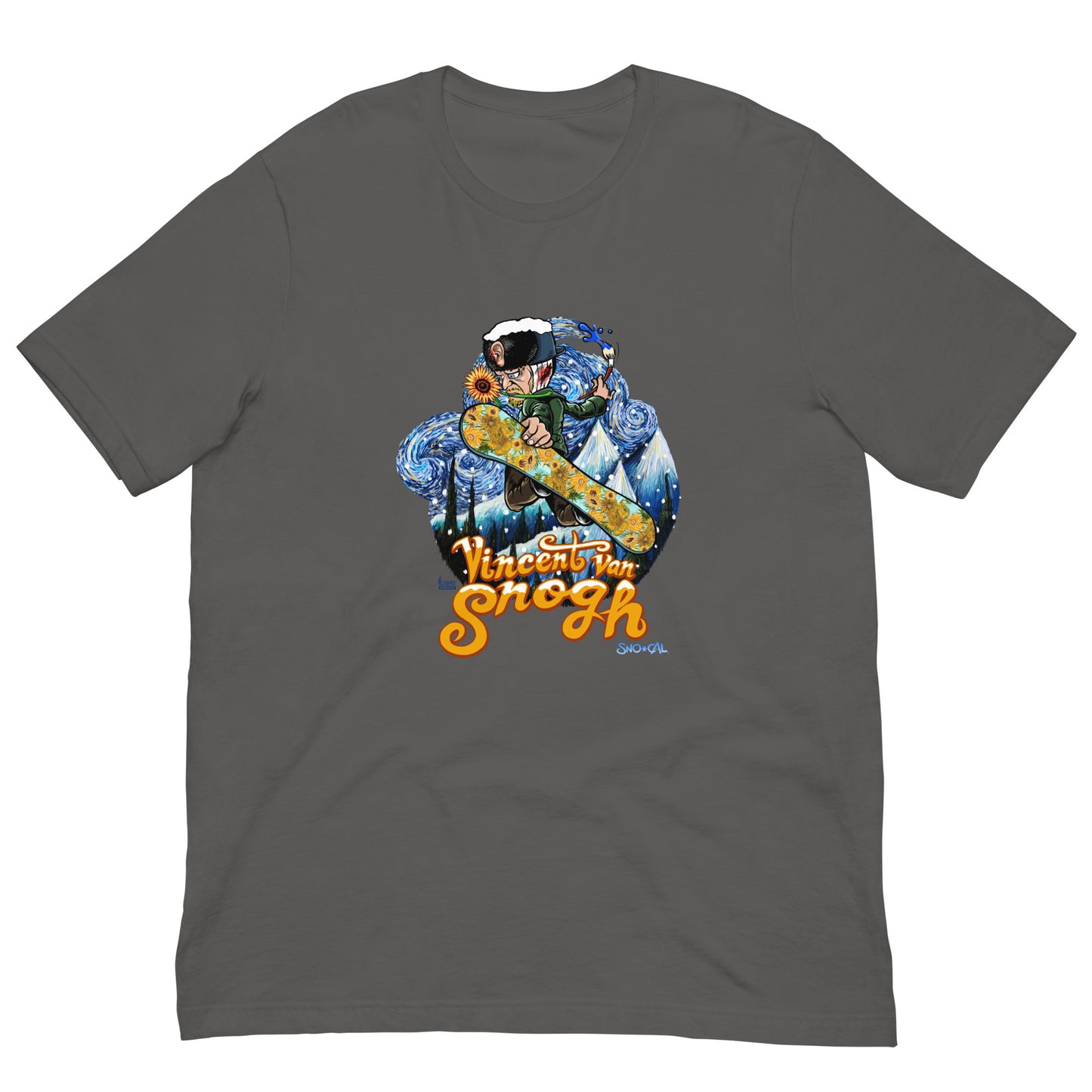 Vincent van Snogh Sunflowers t-shirt