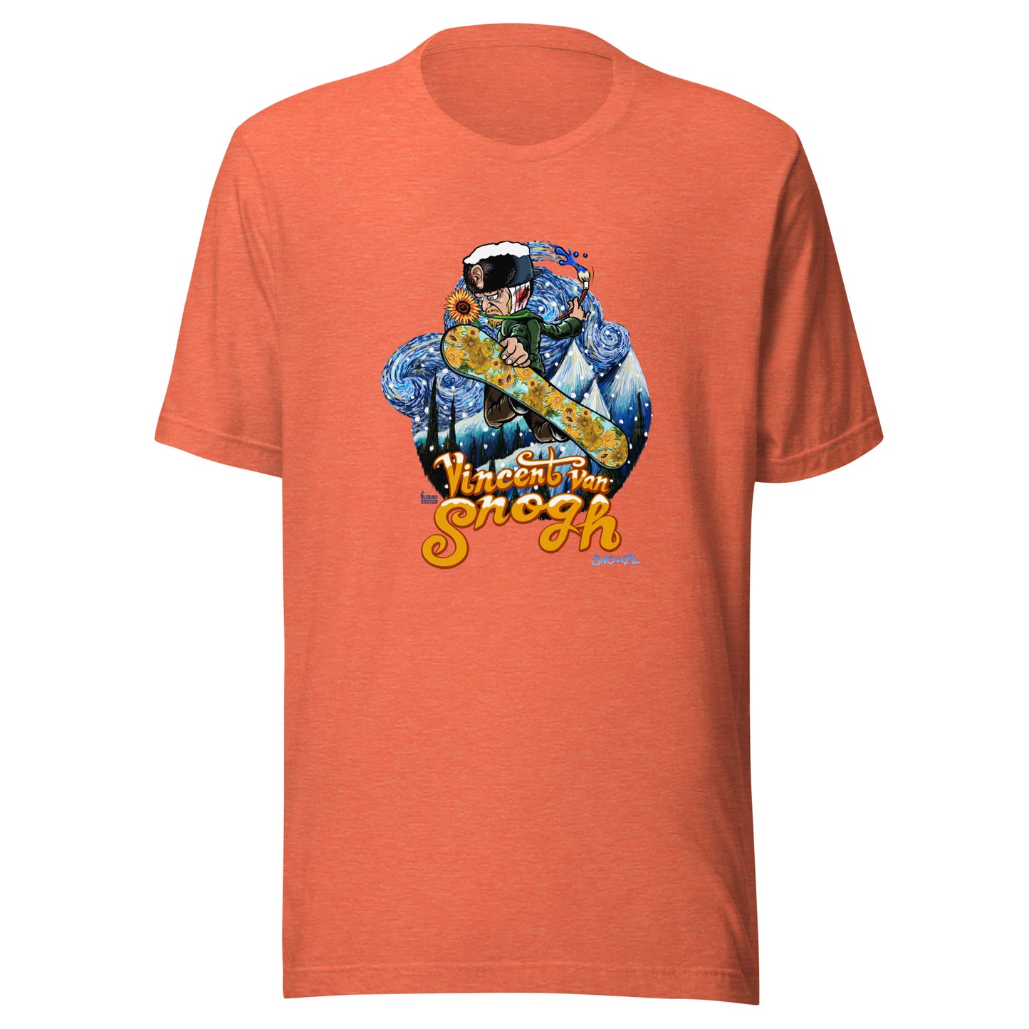 Vincent van Snogh Sunflowers t-shirt