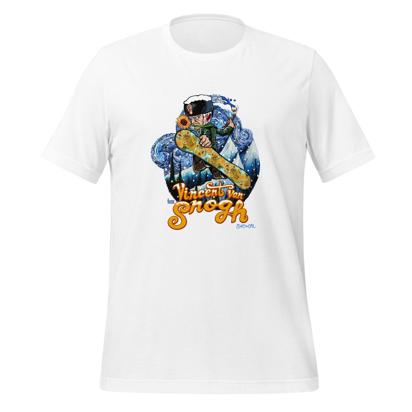 Vincent van Snogh Sunflowers t-shirt