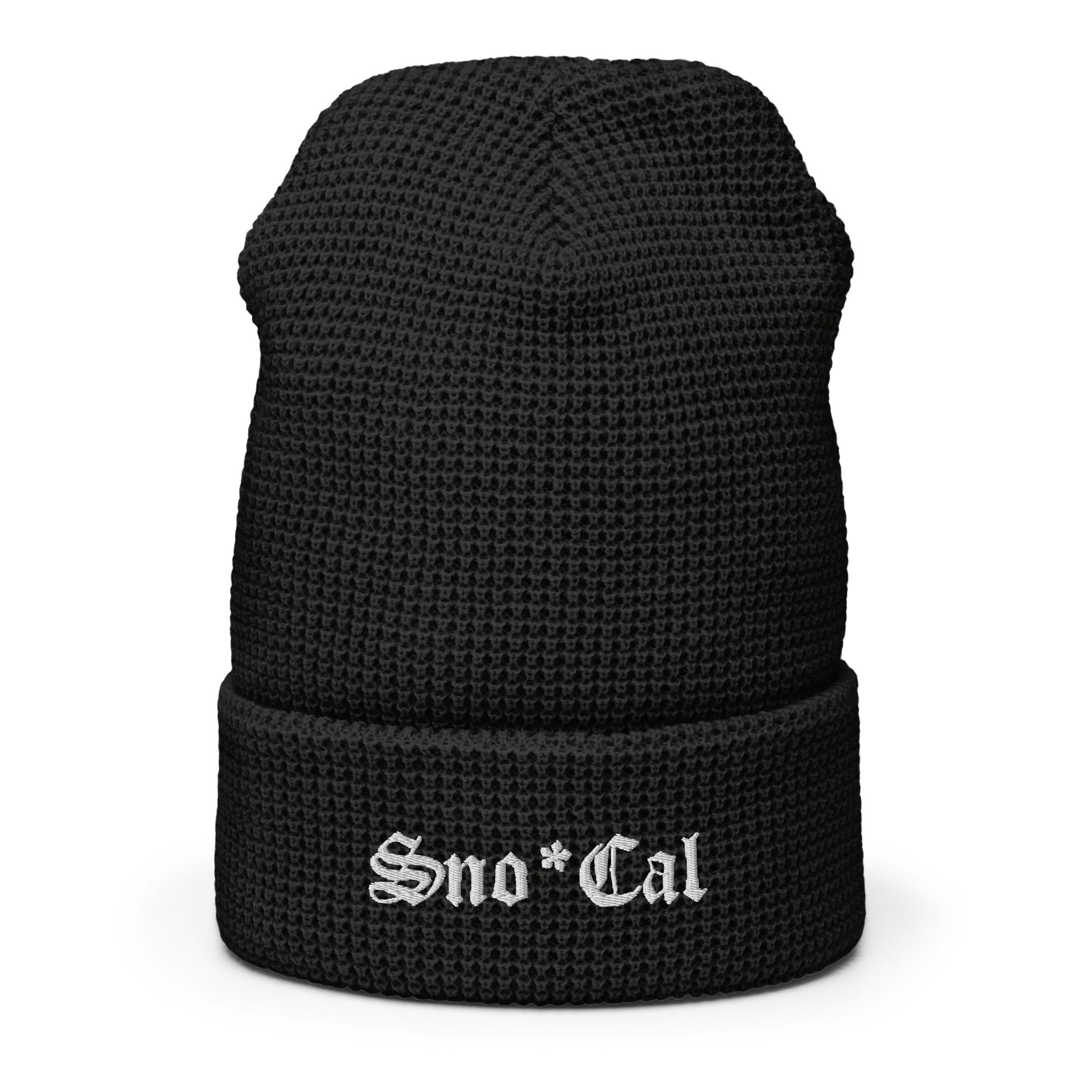 Sno*Cal waffle beanie