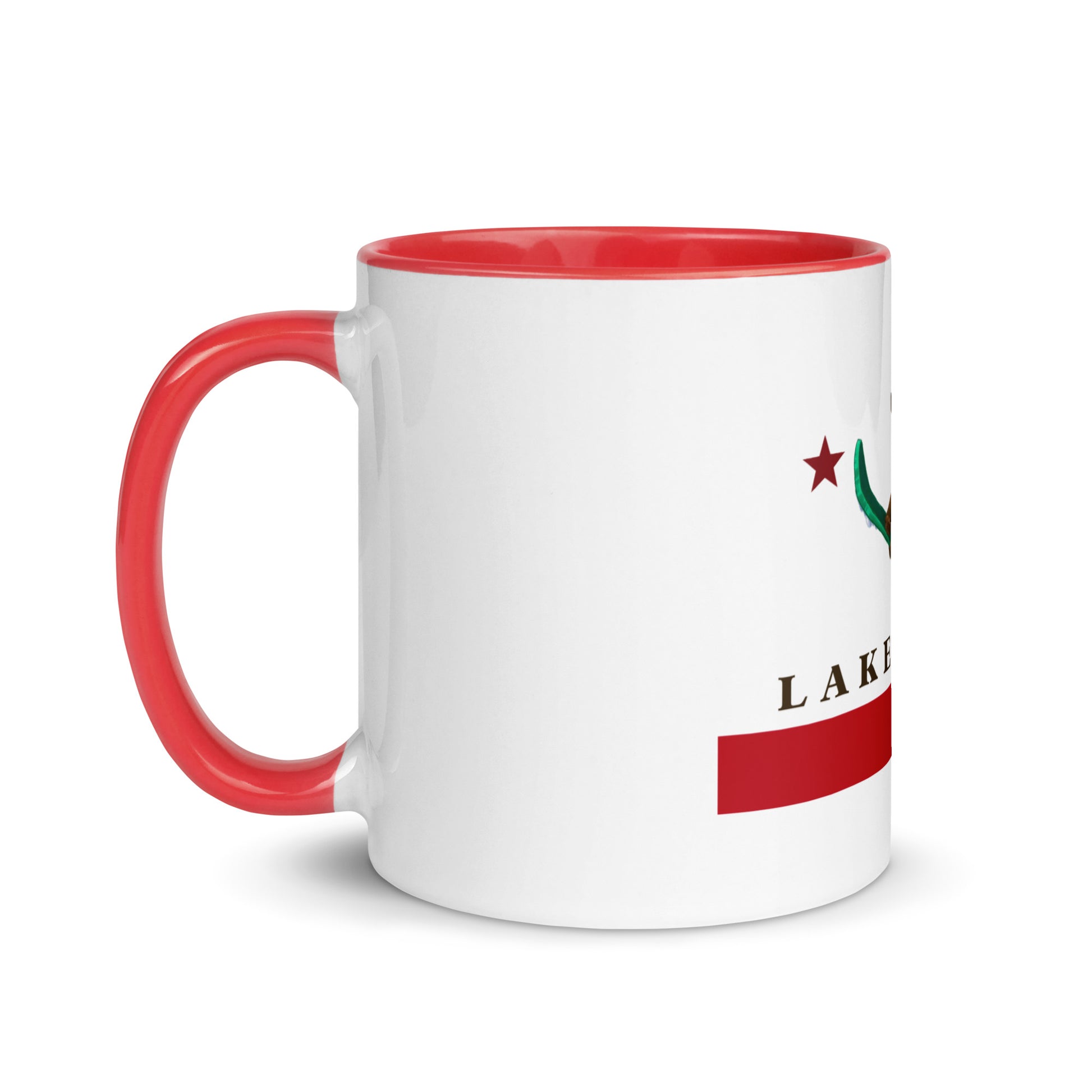 Lake Tahoe CA Snowboard Mug
