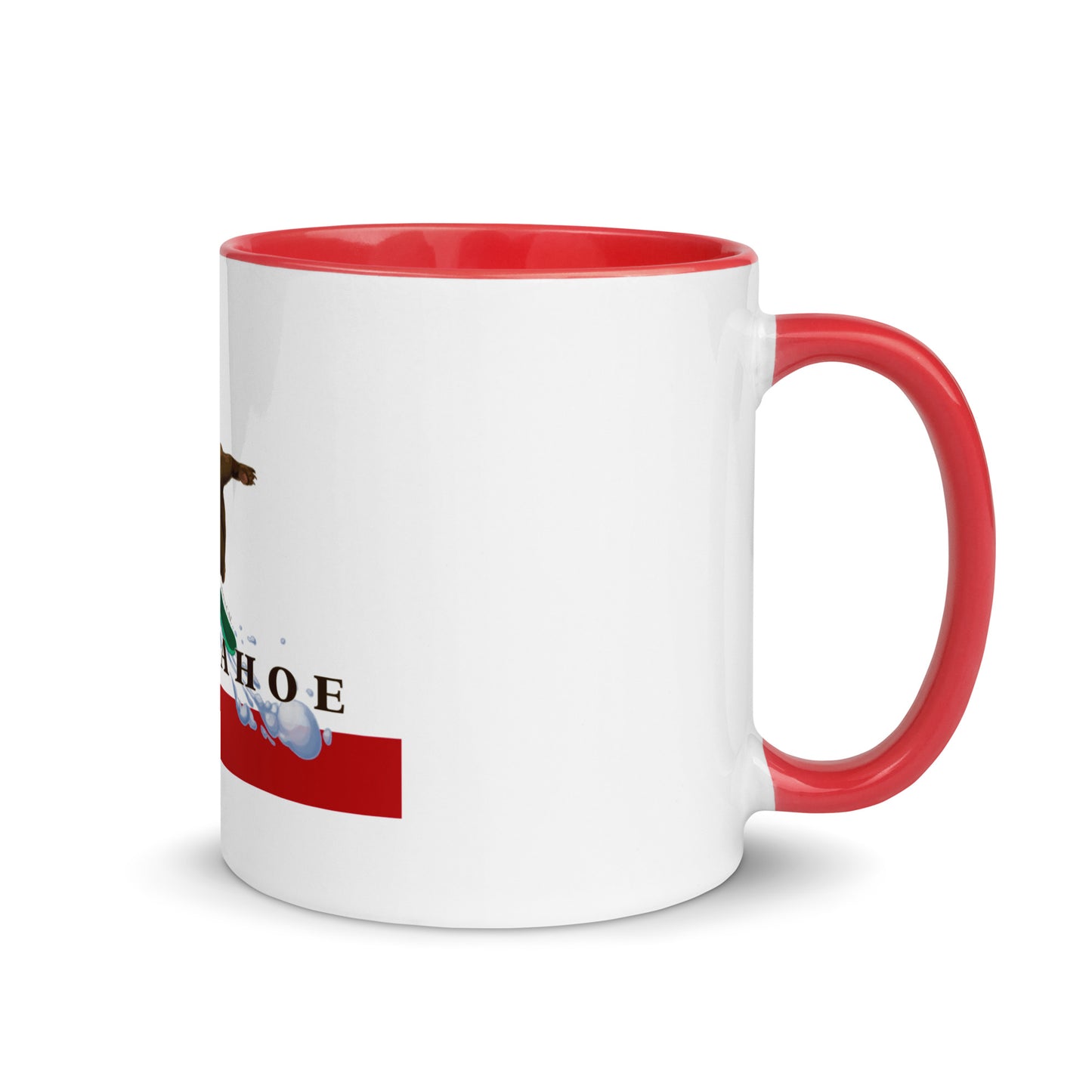 Lake Tahoe Snowboard Mug