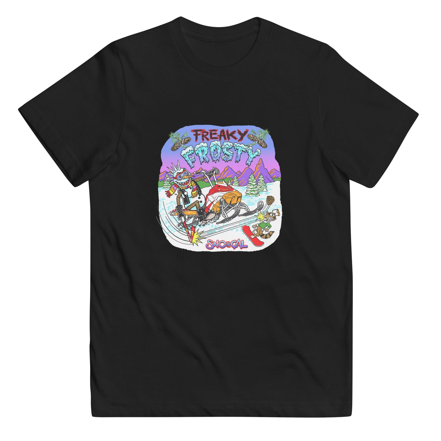 Freaky Frosty Kids Size Shirt