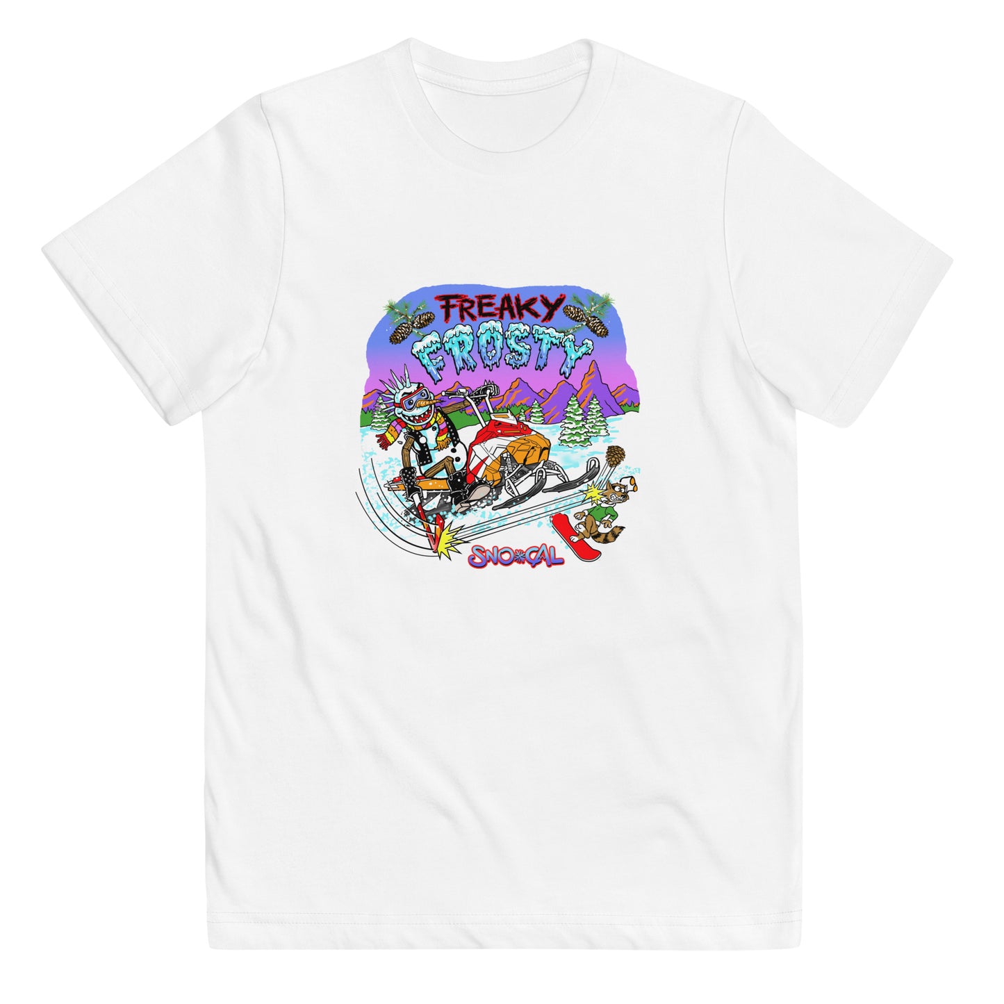 Freaky Frosty Kids Size Shirt