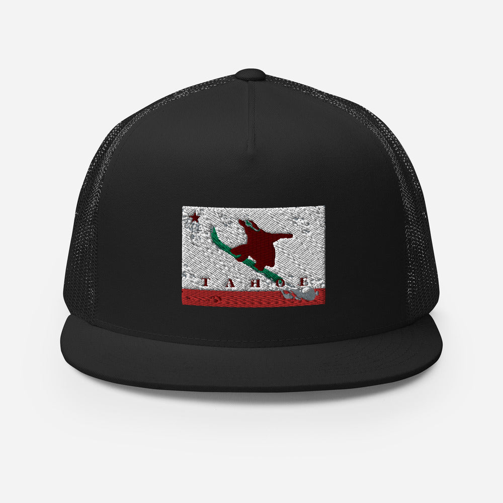 Boarding CA Grizzly Tahoe Trucker Cap - Sno Cal