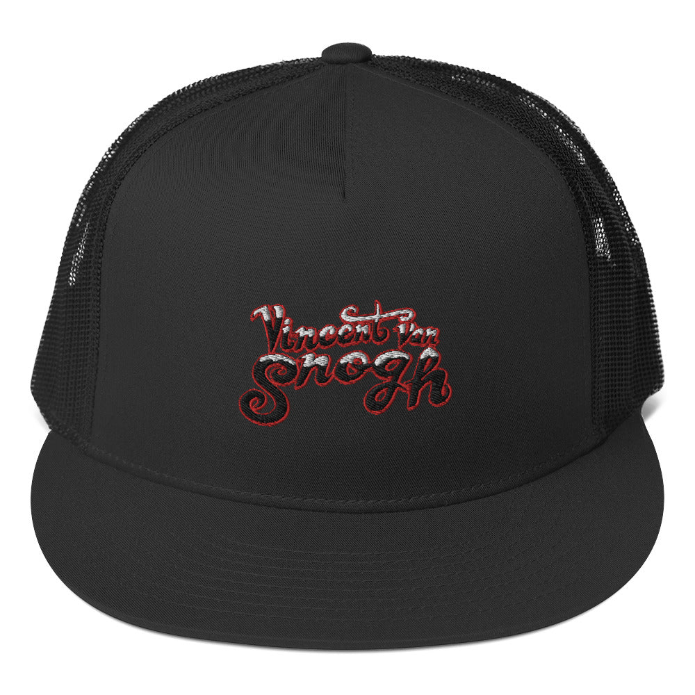 Vincent van Snogh nameplate Trucker Cap - Sno Cal