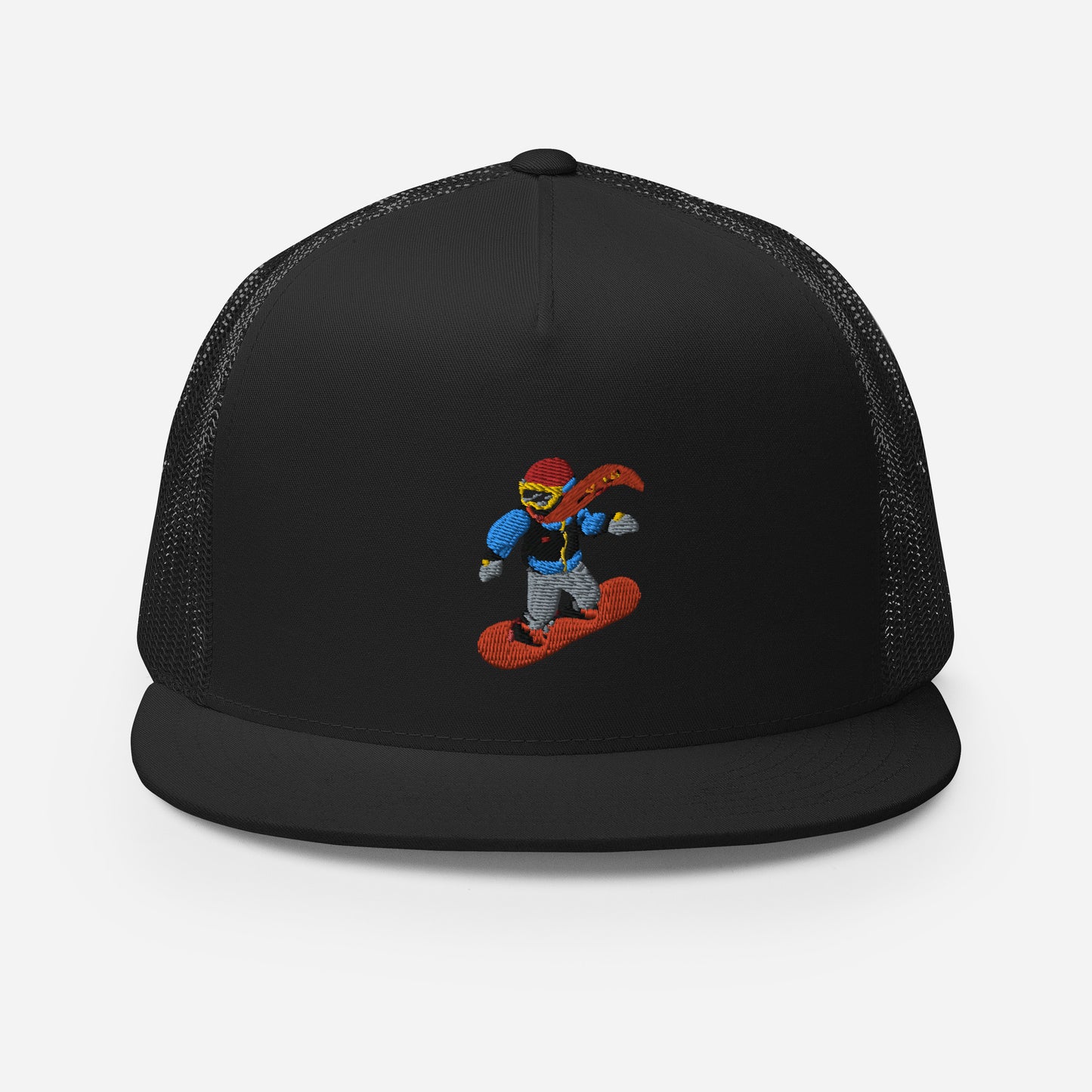 Snowboard Emoji Trucker Cap
