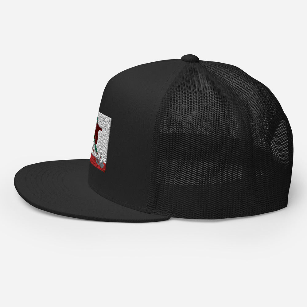 Boarding CA Grizzly Tahoe Trucker Cap - Sno Cal