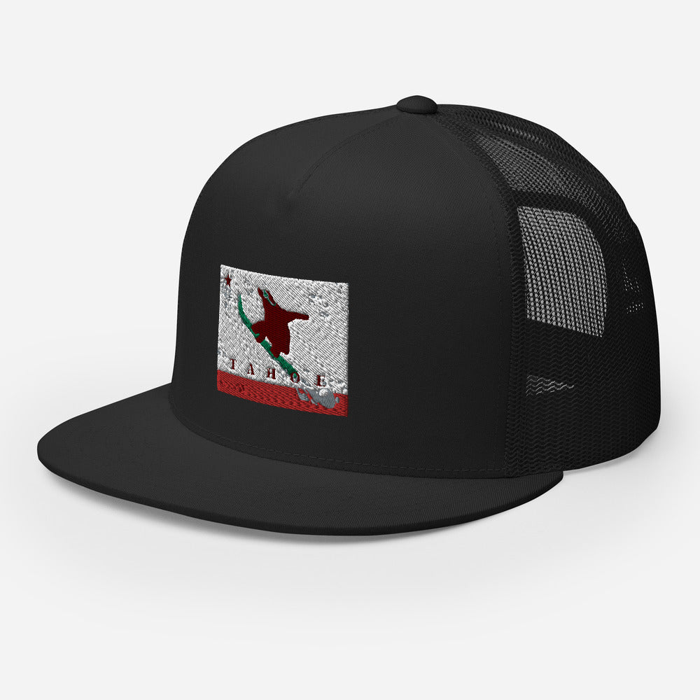 Boarding CA Grizzly Tahoe Trucker Cap - Sno Cal