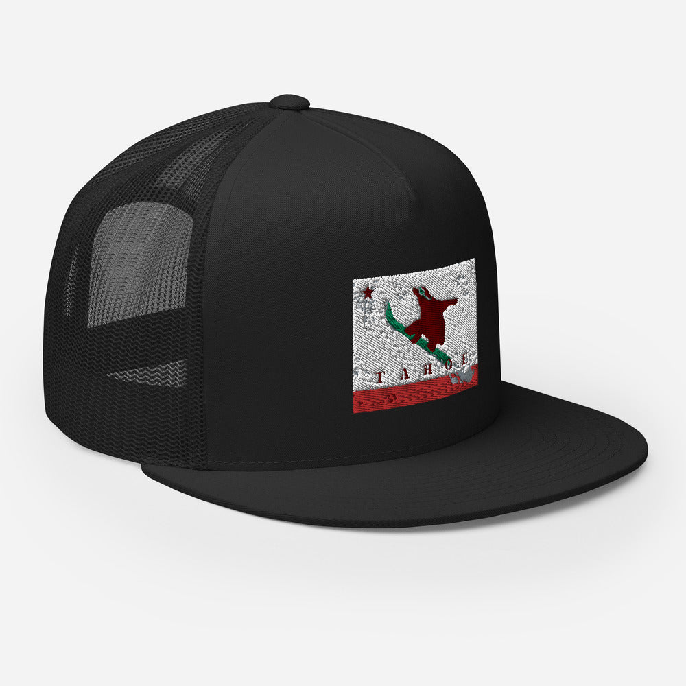 Boarding CA Grizzly Tahoe Trucker Cap - Sno Cal