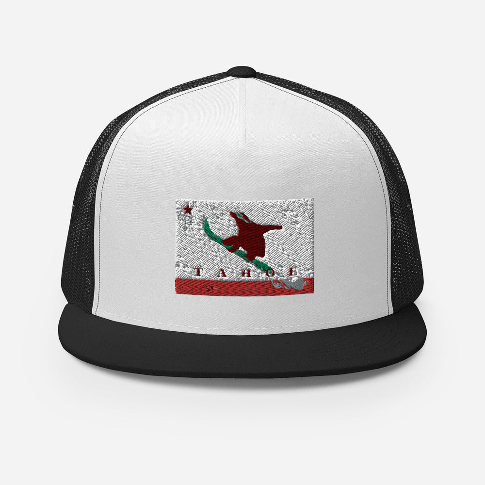 Boarding CA Grizzly Tahoe Trucker Cap - Sno Cal