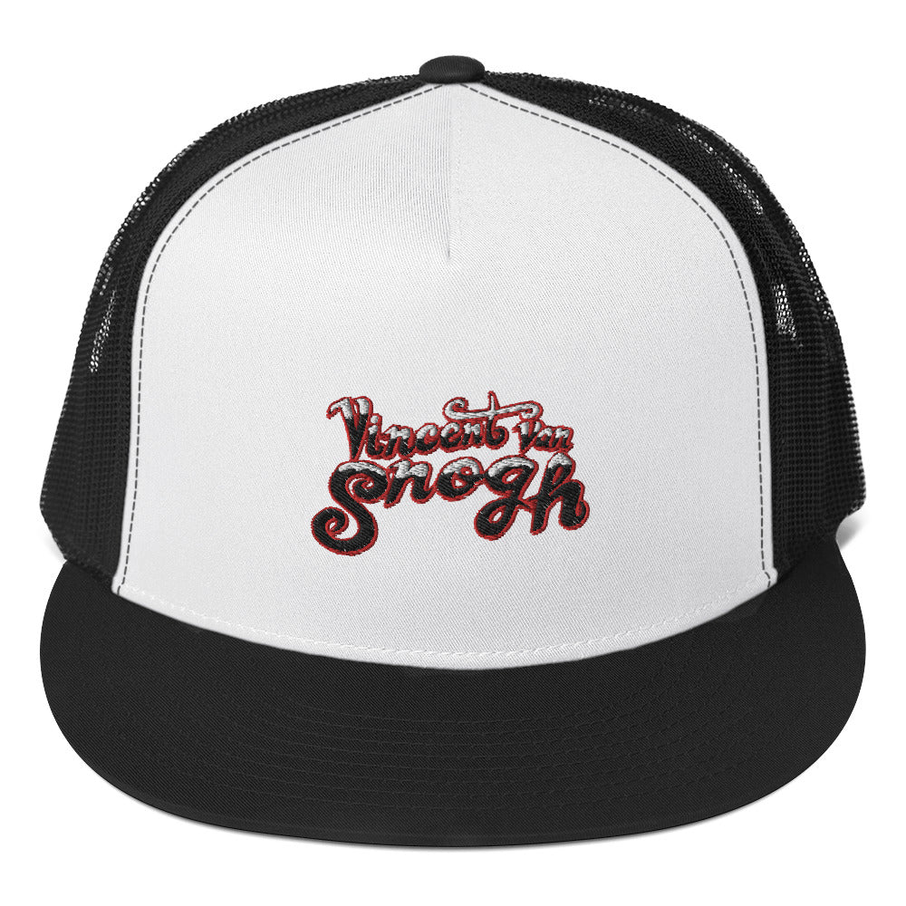 Vincent van Snogh nameplate Trucker Cap - Sno Cal