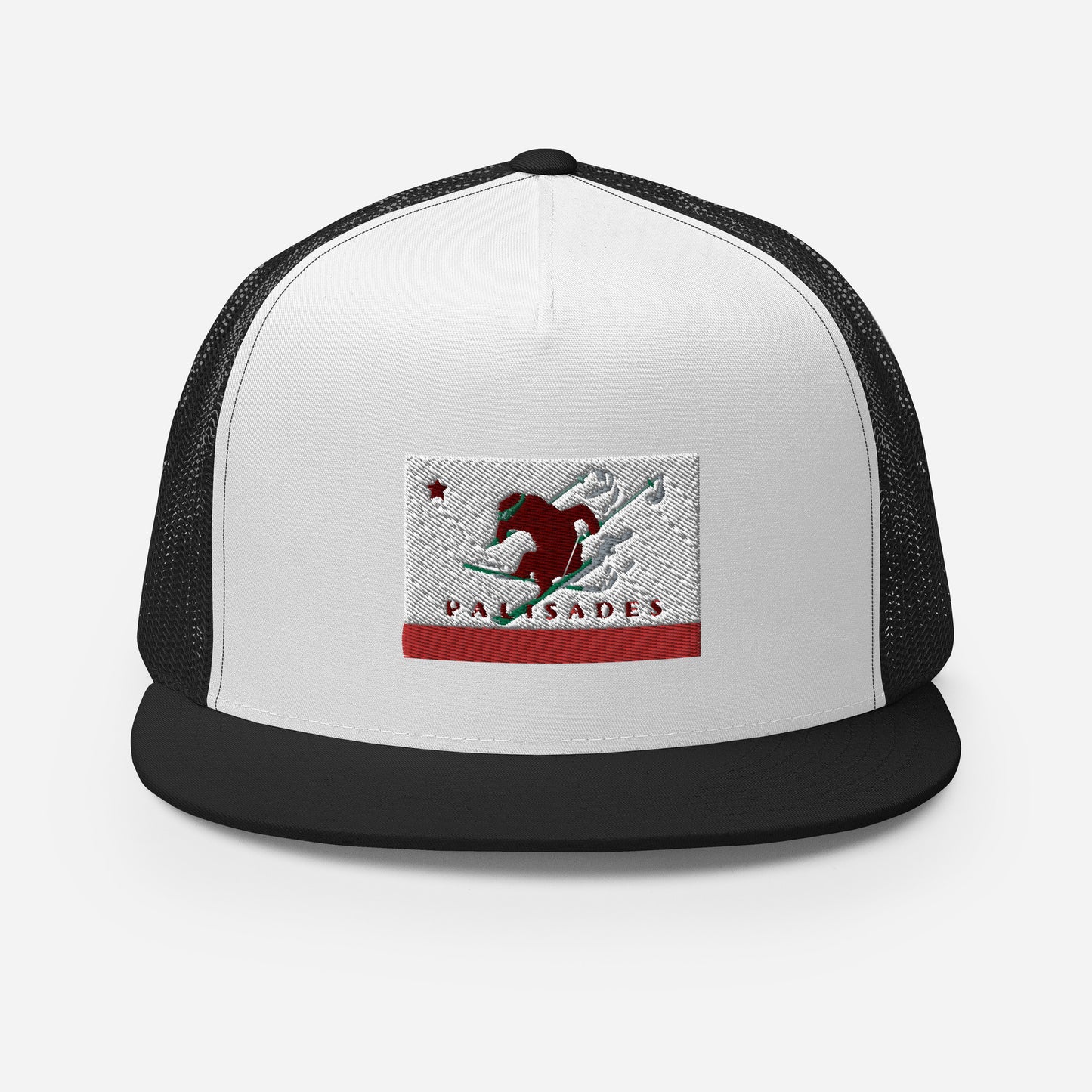 Palisades Flag Ski Trucker Cap