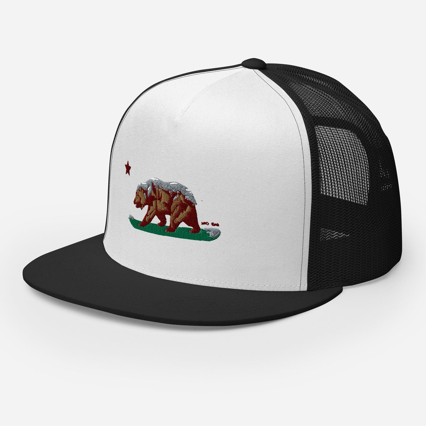 Goldie the CA Grizzly Trucker Cap