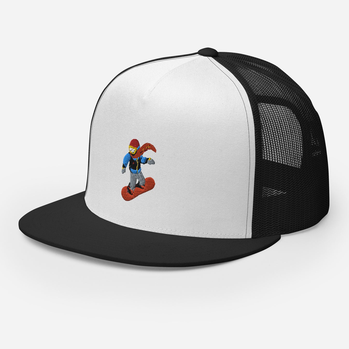 Snowboard Emoji Trucker Cap